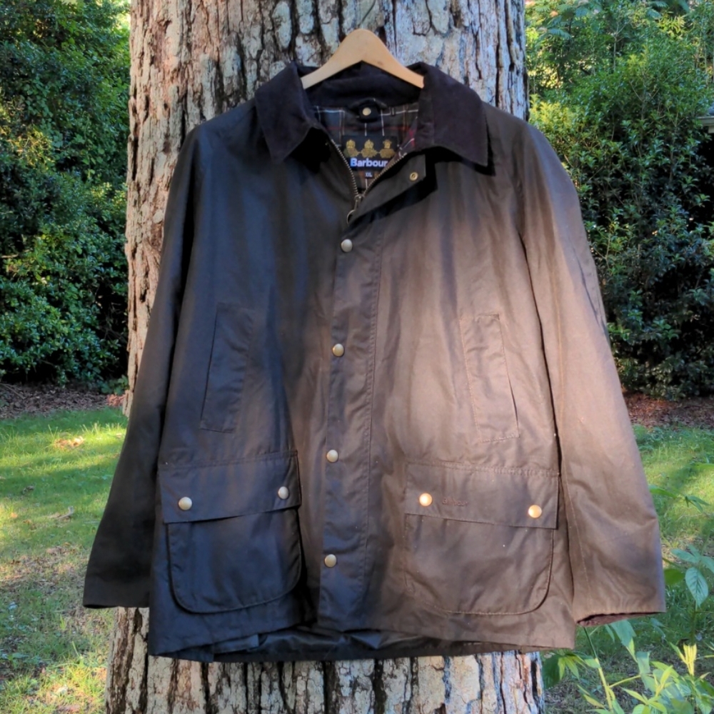 Barbour Men's Ashby Waxed Cotton Jacket XXL